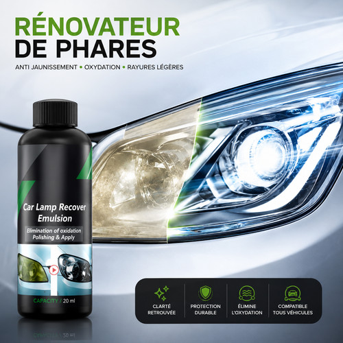 Rénovateur phares auto - phares,