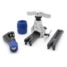 Déchiqueteuse à friction avec 2 matrices de coupe de tuyau et outil de déburb