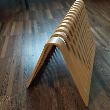 Porte revue HABITAT en bois courbé VINTAGE 1970 1980