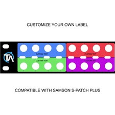 Custom patchbay label - custom,