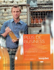 Publicité Advertising 028  2011   Easyjet compagnie aérienne  Business