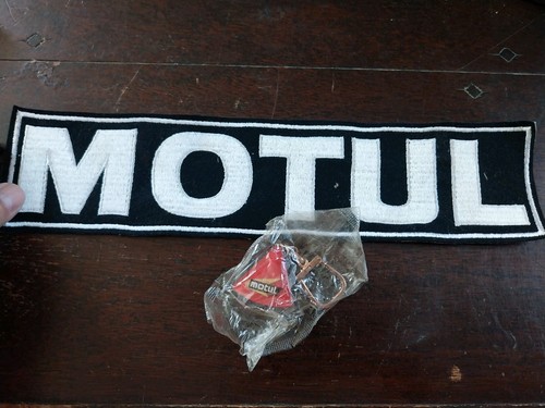 Ecusson vintage motul porte - motul,