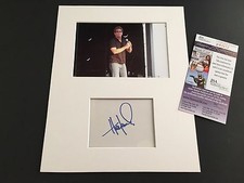Huey Lewis Signed Card JSA