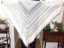 CHALE CROCHET  MAIN  CREATION