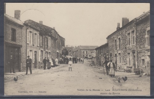 Ardennes les mazures route - -,