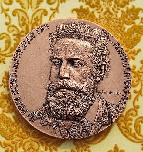 Medaille wilhelm rontgen - medaille,