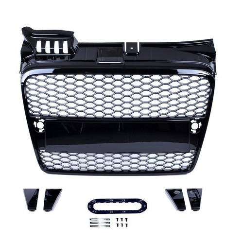 Calandre noir brillant look