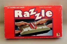 Jeu de société ancien Razzle - La course aux mots - Miro-Meccano 1981