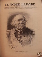 LE MONDE ILLUSTRE 1895 N 1975 - LE MARECHAL CANROBERT, mort le 28 Janvier1895
