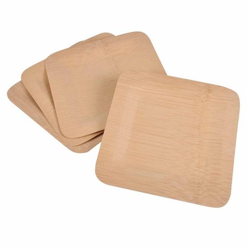 Lot assiettes carrées - 4,