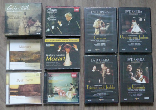 Lot classique opera dvd - dvd, +