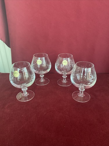 Verres cognac cristal - 4, à