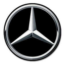 MERCEDES BENZ black logo