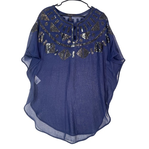 Bcbgmaxazria navy sequin - bcbgmaxazria,