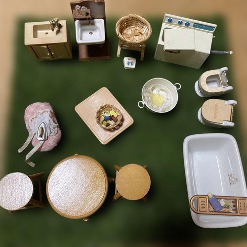 Ensemble meubles miniatures - ensemble,