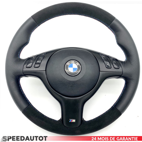 Volant cuir alcantara - alcantara, bmw