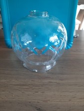 1 TULIPE GLOBE EN VERRE  boule LUSTRE LAMPE LAMPADAIRE ART NOUVEAU DECO 