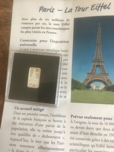 Petit lingot tour eiffel - petit,