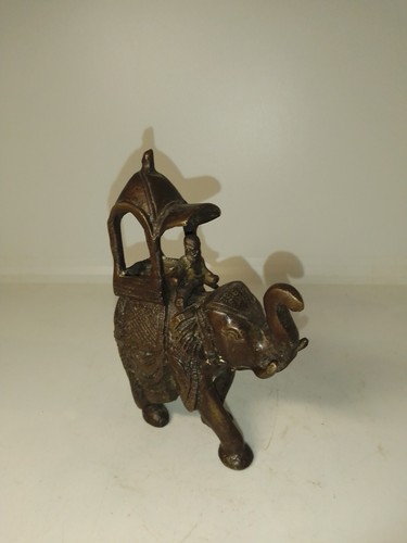 Ancien elephant bronze - elephant,
