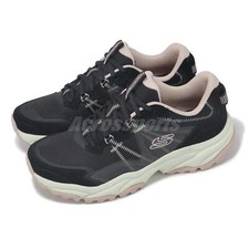 Skechers Vigor AT-Luminous Stride Black Rose Gold Women Running Shoe 180242-BKRG