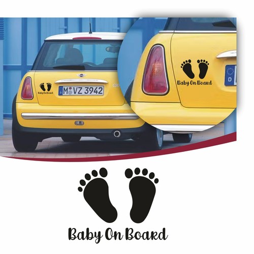 Sticker voiture bébé - , à