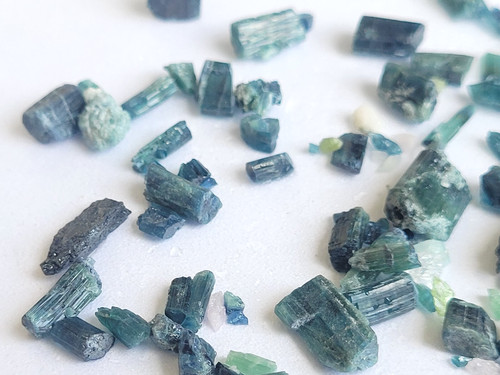 Tourmaline indigolite - tourmaline,