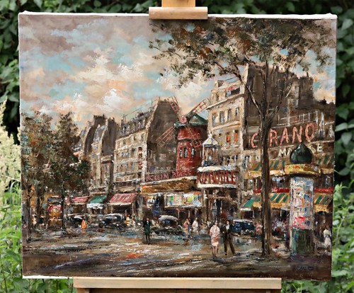 Tableau paris rue - paris, de
