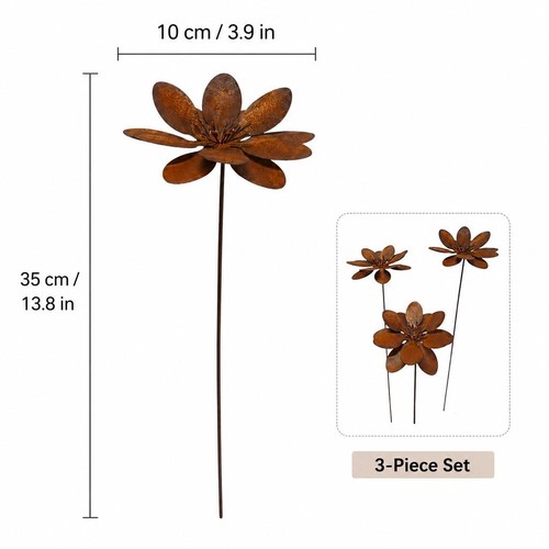 Fonte vintage plaque fleur - plaque,