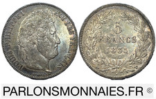 5 francs Louis Philippe 1834 T