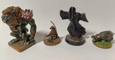 4 figurines Donjons & Dragons – 2003 / 2005 – Spectre, Troll, Rat et Kobold