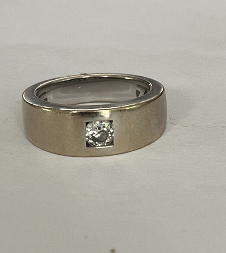 4562 bague jonc gris - bague,