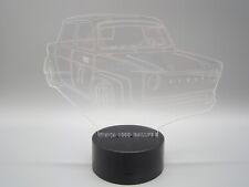 SIMCA 1000 RALLYE II - PANNEAU LEDS LUMINEUX - 7 COULEURS - 3D CREATIVE LIGHT -