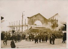PARIS c. 1930 - Incendie des