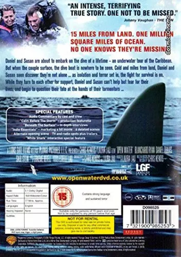 Open water import anglais - open, [import