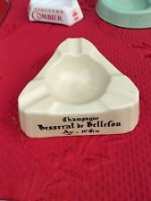 CENDRIER CERAMIQUE CHAMPAGNE BESSERAT DE BELLEFON AY 1ER CRU (JARC222)