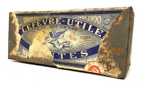 Ancienne boîte publicitaire - boîte,