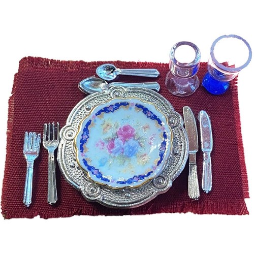 Accessoire dîner miniature - de,