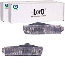 2x Kit Clignotant Fumée Gris Avant Convient pour VW Golf 2 Gti Largeur Gl