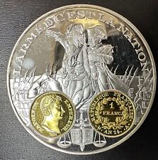 MEDAILLE 2000 ans Histoire monétaire Française - L'armée c'est la nation