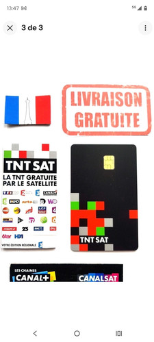 Carte tnt sat - carte,
