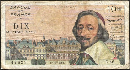 France billet 10 nf - -,