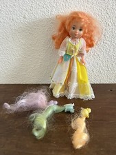 Vintage Dame Boucleline - Lady LovelyLocks - Maiden CurlyCrown Mattel 1986