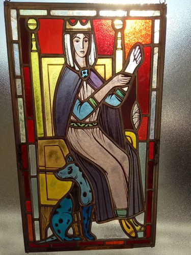 Vitrail max brunner la - la, reine