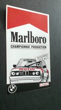 AUTOCOLLANT STICKER AUFKLEBER MARLBORO BMW MOTUL