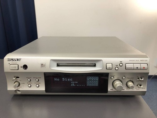 Sony mds s39 deck - md, minidisc