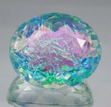 70,95 ct AAA + grande opale de feu naturelle monarque doublet pierre...