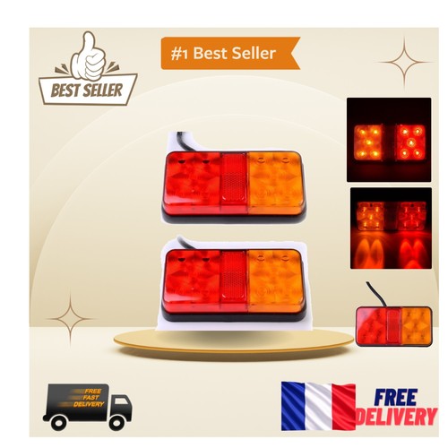 Set feux arrière - 2, 12v
