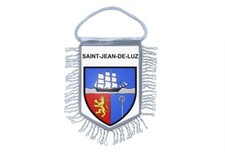Mini banner flag pennant window mirror cars country banner saint st jean de luz