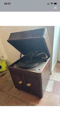 Tourne disque annee 60 art - tourne.,