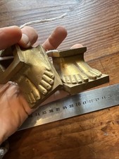 Quincaillerie Pied & Sabot Meuble Ameublement  Bronze Q 62